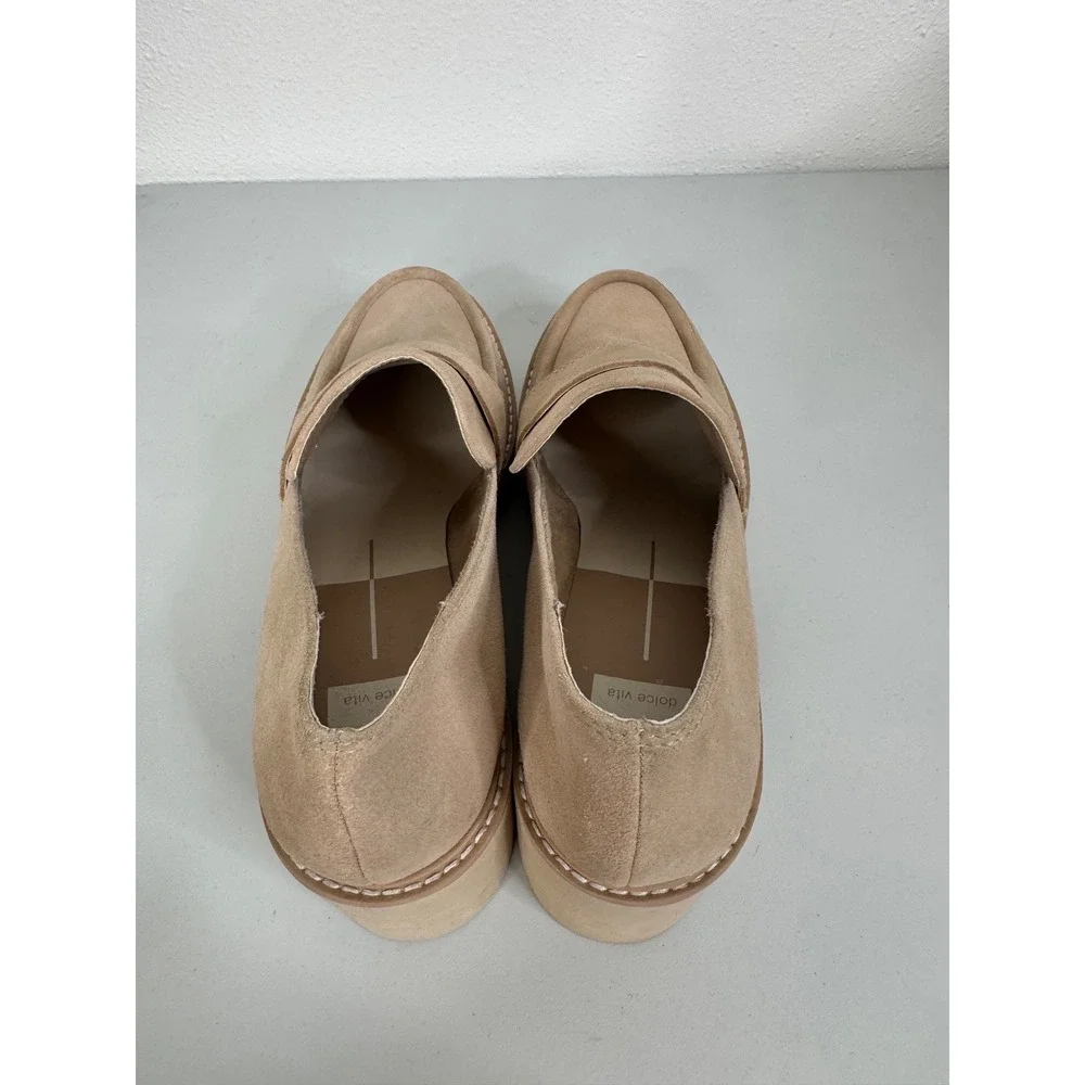 Dolce Vita Platform‎ Chunky Heel Loafers Size 9.5